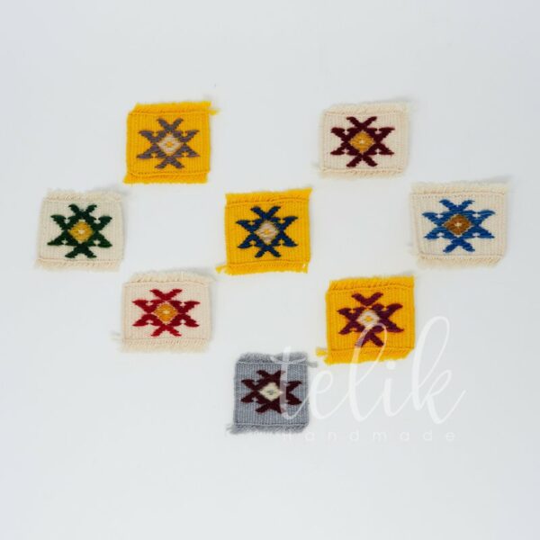 Magnet carpet woven